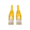 thumbnail image 1 of Eaton Tripp Lite Series Cat5e 350 MHz Câble Ethernet Moulé Sans Accroc (UTP) (RJ45 M/M), PoE - Jaune, 3 Pi (0,91 m) - Câble de Raccord - RJ-45 (m) vers RJ-45 (m) - 3 Pi - UTP - CAT 5e - Moulé, Sans Accroc, Échoué - Jaune, 1 of 2