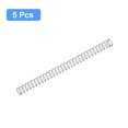 thumbnail image 3 of Unique Bargains Compression Spring, 5 Pack 304 Stainless Steel, 3mm OD, 0.3mm Wire, 45mm Length, 3 of 6