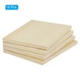thumbnail image 3 of Unfinished Wood Canvas Panel 7x6" Deep 0.4" Wooden Paint Pouring Panel Boards Cradled, 4 Pack, 3 of 4
