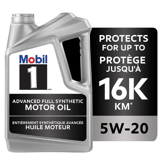 Mobil 1™ Full Synthetic Engine Oil 5W-20, 4.73 L