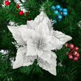 thumbnail image 3 of 5PCS Big sharp corner Christmas plus flower surround plastic three-dimensional artificial flower Decoration Ornaments, 3 of 24