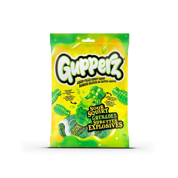 Gupperz - Sour Squirt Grenades Gummy Candy (3 Pack)