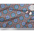 thumbnail image 2 of Soimoi Rayon Fabric Floral Mandala Print Fabric by The Yard 56 Inch Wide, 2 of 3