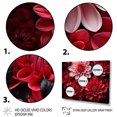 thumbnail image 3 of Designart Mums framed wall art decor, Mums framed wall Art, Enchanting Black Mums , Multi-Color Large Traditional Gold framed wall art, 20x12 inches Gold Frame, 3 of 5