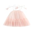 thumbnail image 1 of Robe Sans Manches pour Fille Bébé Bretelles Réglables en Maille Vêtements, 1 of 7