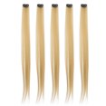 thumbnail image 2 of Clip In Hair Extensions, 5pcs 55cm Colored Clip In Hairpiece Hair Extensions For Women High Temperature Synthetic Hair For Party and Cosplay Use, 2 of 7