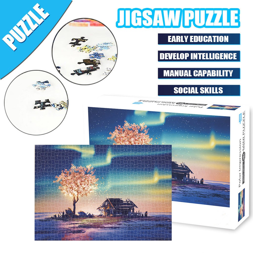 XFGOU Picture Puzzle Toys and Hobbies 1000 Piece Puzzle Adults Interesting Inch Game Puzzles Toys 16.5x11.7 Puzzle Toy Puzzle Toy