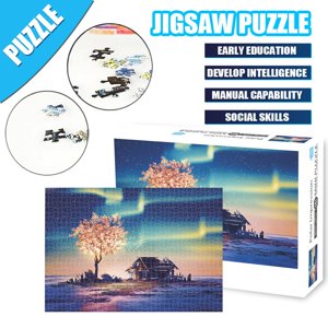XFGOU Puzzle d'image Jouets et Loisirs 1000 Piece Puzzle Adultes Intéressant Inch Jeu Puzzles Jouets 16,5x11.7 Puzzler Jouet Puzzlez Jouet