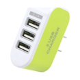 thumbnail image 1 of Universal Candy Color 3 USB Multi-Port Wall Charger power adapter; USB US Plug Wall Adapter Cube Block AC 110-220V 5V, 1 of 4