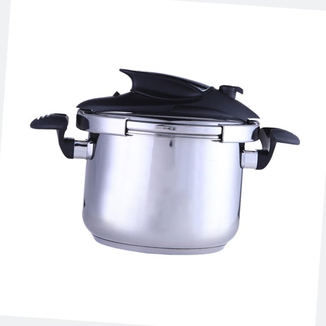 Deep Pressure Pan Slow Cooker for All Hob Types Cookware 6L Portable Pressure