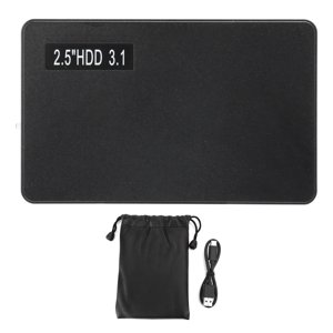 Disque dur mobile 2.5in Boîtier externe USB3.1 Stockage de base du lecteur haute vitesse YD0015 Black250G