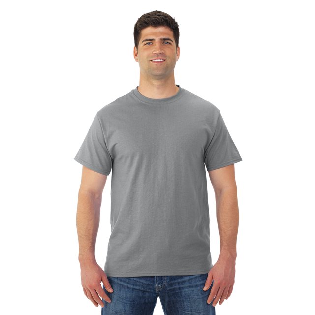 Jerzees T-Shirt à Manches Courtes pour Hommes DRI-POWER Active, 4X, Oxford