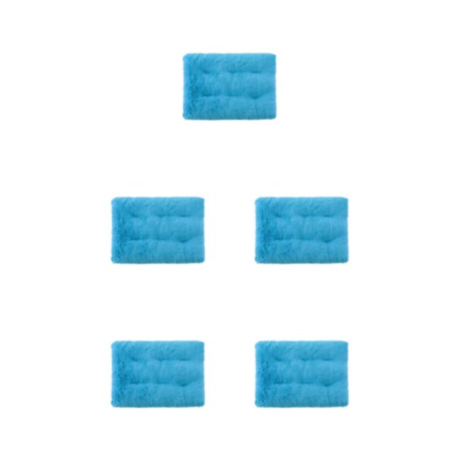 Maytalsory Soft And Comfortable Dog Bed Pets Sweet Dreams Easy To Clean Dog Cage Bed blue XS 5Set