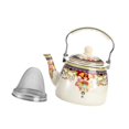 thumbnail image 4 of simhoa Bouilloire en Émail 3,3l avec Poignée Cafetière pour Fête Maison Restaurant Multicolore, 4 of 8