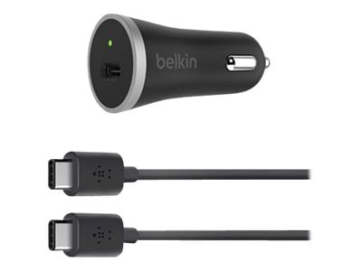 Belkin Car Charger - Car power adapter - 15 Watt (USB) - sleek black