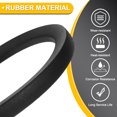 thumbnail image 3 of C90 Drive V-Belt 2286mm Inner Girth 22mm Width 14mm Height Rubber for Power Transmission, 3 of 5