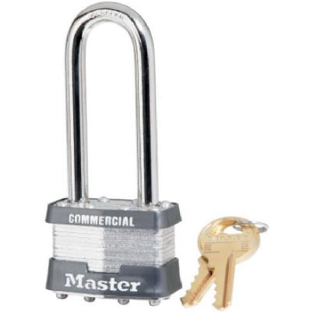 Master Lock 1KALJ Manille Longue de 1,75 Po Cadenas Laminé - Lot de 6
