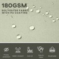 thumbnail image 4 of Outsunny Double Retractable Side Awning 236" x 63" Patio Screen Cream White, 4 of 10
