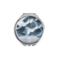 thumbnail image 1 of Forêt Brouillard Nature Paysage Science Main Compact Miroir Rond Portable Poche Verre, 1 of 3