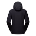 thumbnail image 4 of CEHVOM Women Solid Rain Jacket Outdoor Hooded Raincoat Windproof Top Clearance, 4 of 4