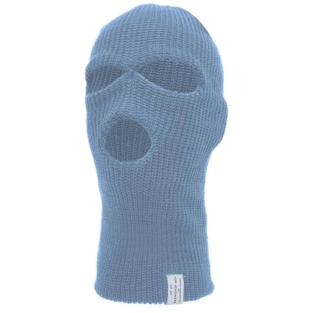 TopHeadwear 3-Hole Winter Ski Mask - Sky Blue