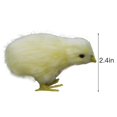 thumbnail image 2 of Mini Easter Chicks Yellow Easter Chenille Chicks Cute Complete Easter Chicks Easter Party Chicks, 2 of 11