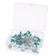 thumbnail image 2 of figatia 100 Pcs Têtes Perlées Multicolores pour Bijoux DIY Composants Azur, 2 of 9