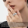 thumbnail image 4 of Pedometer Smart Ring, Smart Ring Practical Long Endurance  for Daily Use 6,7,8,9,10, 4 of 7