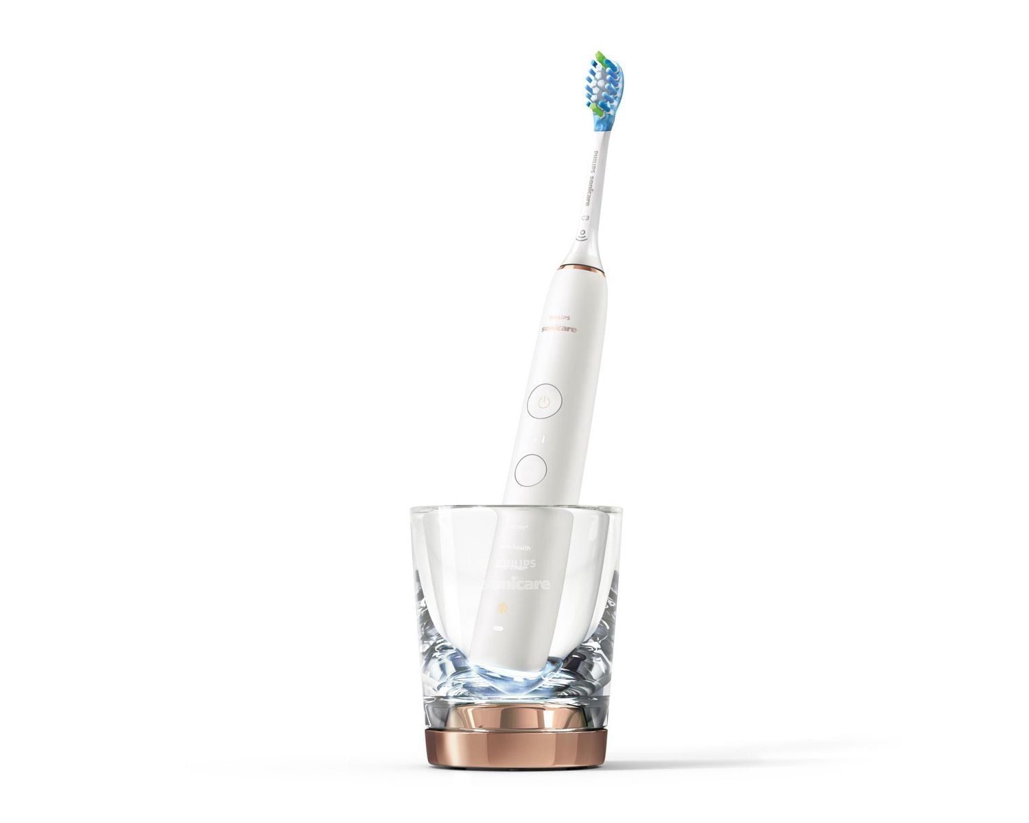 Philips Sonicare DiamondClean Smart 9350 Or Rose, Brosse à Dents Électrique Rechargeable, HX9902