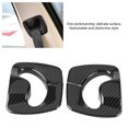 thumbnail image 4 of Buckle Cover,   Trim Antiwear Carbon Fiber Color  For Car Replacement For 5 Series F10, 4 of 8