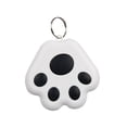 thumbnail image 1 of Paw Shape Bluetooth 5.0 Pet Tracker & Key Finder - Mini Anti-Loss GPS Locator for Dogs Cats, Wallets & Items (0.65-3.5 Mile Range) Black, 1 of 1