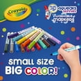 thumbnail image 3 of Marqueurs Pip-Squeaks Skinnies lavables, 24 ct, 3 of 8