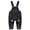 Black-2079, variant on KIDSCOOL SPACE Baby Boy Girl Ripped Denim Cute Workwear Jean Overalls,Blue,3-4 Years