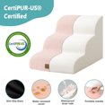 thumbnail image 4 of Dog Stairs for Small Dogs .” H Pet Step with Leakproof Cover High Density Foam Cat Ramp for Couch Sofa or Chair Lightweight Durable Comfort .x.x Step, 4 of 7