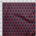 thumbnail image 3 of oneOone Coton Flex Tissu Imprimé Floral Ikat BTY 40 Pouces de Large, 3 of 4