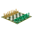 thumbnail image 2 of The Noble Collection Wicked l'ensemble des échecs - Shiz contre Emerald City, 2 of 9