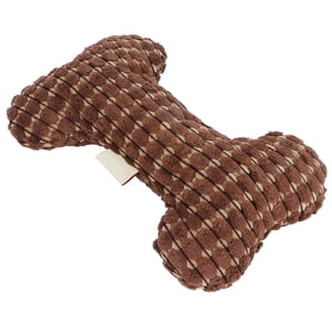 Jouet à mâcher pour chien de Corduroy, Jouet en os pour chien en peluche Intéressant pour le divertissement pour chien
