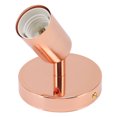 thumbnail image 3 of Base de Lampe Murale, Support d'Ampoule en Fer Brossé pour Chambre Or Rose, 3 of 7