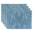 thumbnail image 1 of Fabstyles Shadows Cotton Placemats Set of 4 Machine Washable Thick Rustic Cloth Table Mats Perfect for The Kitchen, Dining, Coffee, Patio, Outdoor Tables, 1 of 3