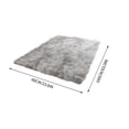 thumbnail image 3 of Hxlamzoo Fluffy Rectangle Area Rug, Soft Tie Dye Rug, Shaggy Colorful Rug, for Bedroom, Living Room, Teen Dorm, Baby Nursery, 3 of 4
