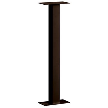 Salsbury Industries 4865BRZ Standard Mailbox Post Bolt Mounted - Bronze