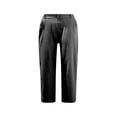 thumbnail image 3 of Mrat Pantalon en Lin pour Femmes avec Poches, 3 of 3