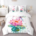thumbnail image 1 of YST Ensemble de Literie Kawaii Animal et Botanique 7 Pcs, Ensemble de Couette Format Double, Style Dessin Animé Mignon, 1 of 4