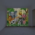 thumbnail image 3 of Cqxid Liquidation de Rideaux Occultants Rideaux Polyester Isolés Thermiquement Salon Enfants, 3 of 6