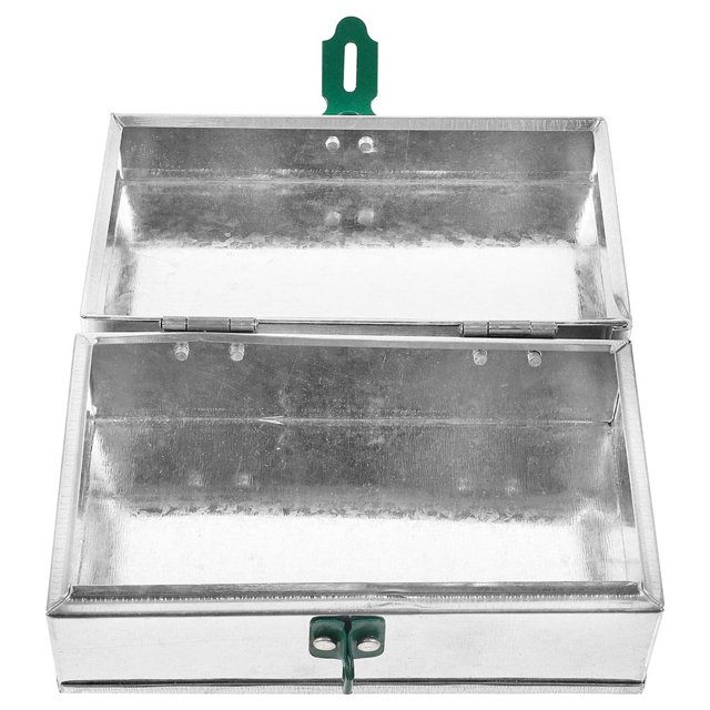 Luxshiny Durable Tool Storage Case Metal Tool Box for Home Repair 1Pcs