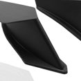 thumbnail image 3 of jinwen 2 Pieces Universal Motorcycle Winglets Side Air Deflectors Fairing ABS Accessory Black, 3 of 5