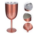 thumbnail image 2 of MasteelfCA Delicate Wine Glass Exquisite Wine Cup Household Water Goblet Wine Accessory, 2 of 8