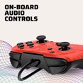 thumbnail image 4 of PDP Nintendo Switch Faceoff Deluxe+ Audio Wired Controller: Red Camo, 500-134-NA-CM04, 4 of 9