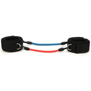 Spptty Latex Tube Anti-skid Adjustable Power Exercise Leg Strength Training Resistance Band Taekwondo Trainer
