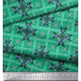 thumbnail image 2 of Soimoi Rayon Fabric Check & Moroccan Decorative Print Fabric by The Yard 56 Inch Wide, 2 of 2